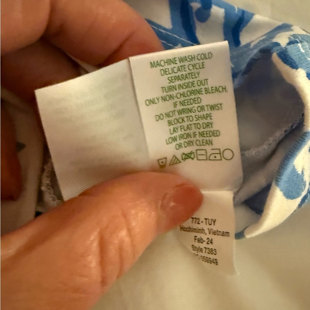Lilly Pulitzer Jacaranda Blue Shaw Dress - Picture 6 of 7